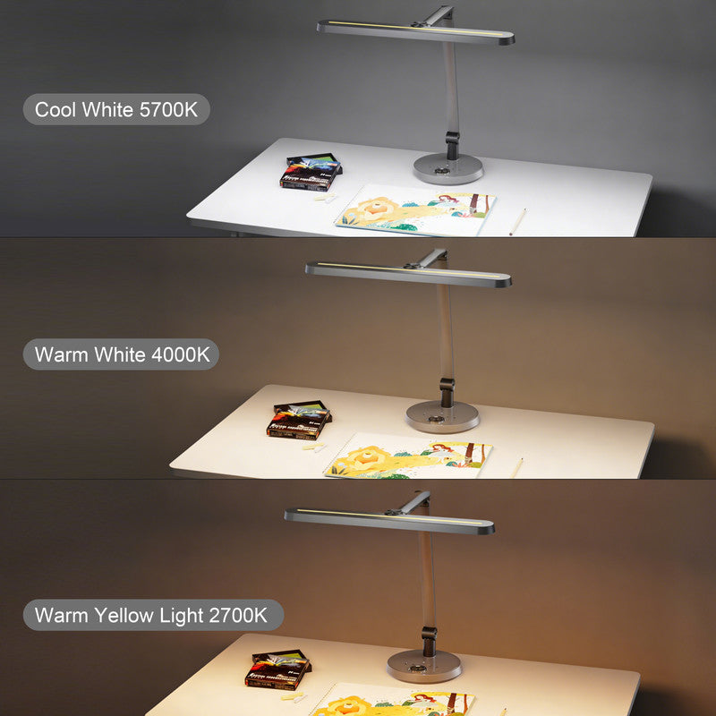 20.5 in. Eye-Caring Study Lamp for Kids & Students, Bedroom Use