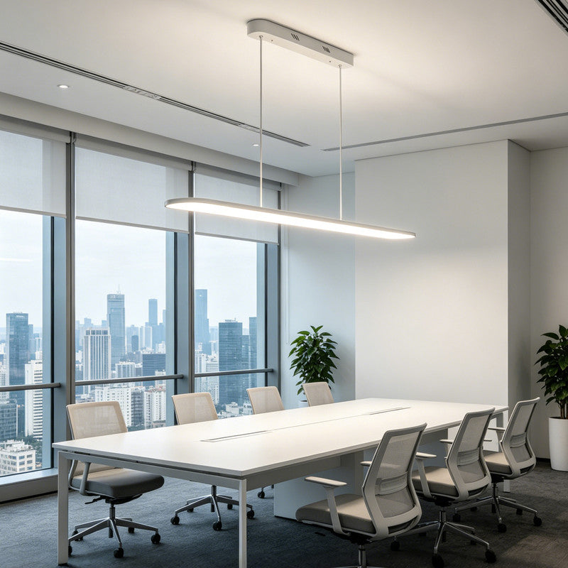 59 in. Smart Full-Spectrum Eye-Caring Light Pendant Light for Dining Room & Study
