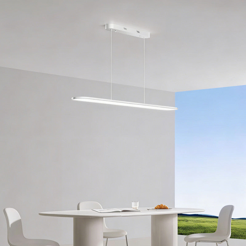 59 in. Smart Full-Spectrum Eye-Caring Light Pendant Light for Dining Room & Study