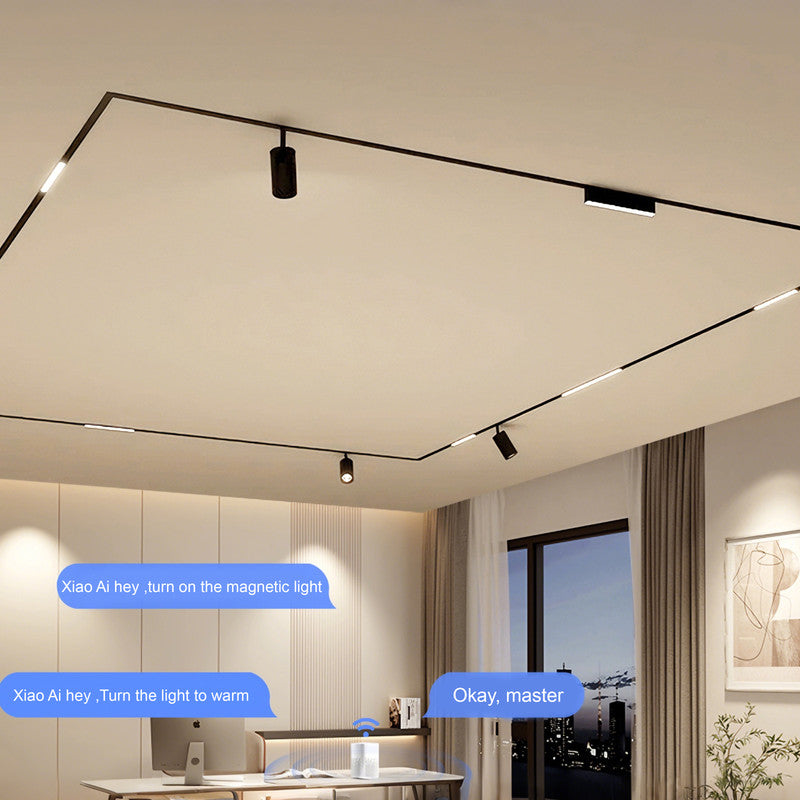 Magnetic Track Light , Recessed LED Ceiling Light for Living Room