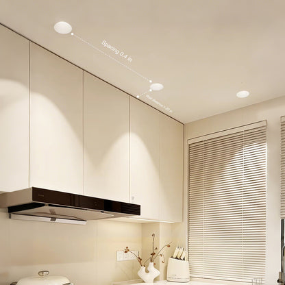 Waterproof LED Recessed Spotlight , 2.95 in. Dustproof & Fogproof Light  for Bathroom & Kitchen